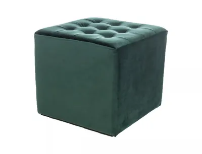 Pufa LORI Velvet - zielony Bluvel 78