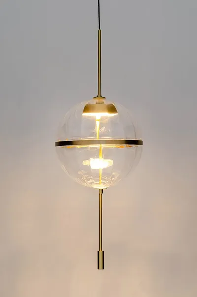 Lampa wisząca CHAPLIN 300 - mosiądz