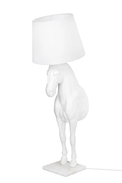 Lampa podłogowa KOŃ HORSE STAND S - biały