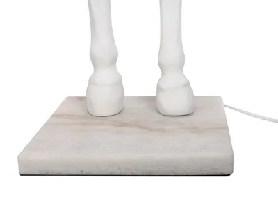 Lampa podłogowa KOŃ HORSE STAND S - biały