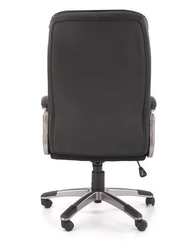 Fotel gabinetowy PRESTON - czarny