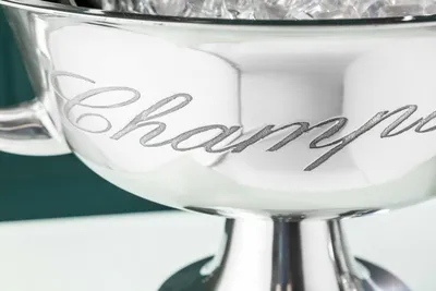 Chłodziarka do szampana CHAMPAGNE 30 - srebrny