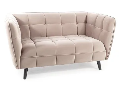 tkanina Bluvel 28 Sofa CASTELLO 2 Velvet - beżowy Bluvel 28