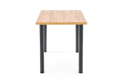 Stół MODEX 2 120 cm - dąb wotan/czarny