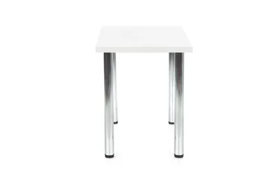 Stół MODEX 90 cm - biały/chrom