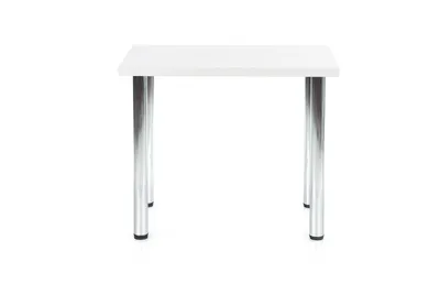 Stół MODEX 90 cm - biały/chrom