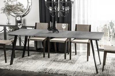 Stół rozkładany LIWIA 130/210x80 - beton
