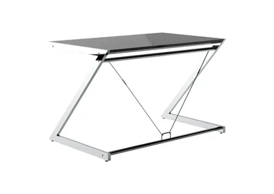Biurko Z-LINE COMPUTER DESK - chrom/czarny