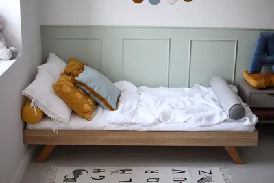 RAW OAK/DĄB Łóżko SOFA LEGS BASIC