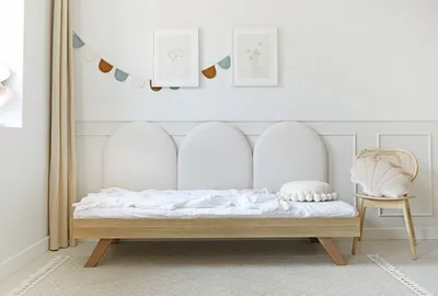 RAW OAK/DĄB Łóżko SOFA LEGS BASIC