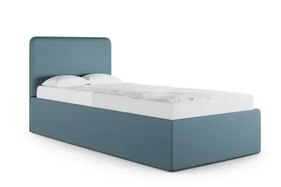 DENIM NATUR Łóżko z pojemnikiem REDU KIDS BOX TEXTI