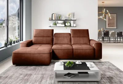tkanina Palladium 8 Narożnik z funkcją relax COLOMBO MINI
