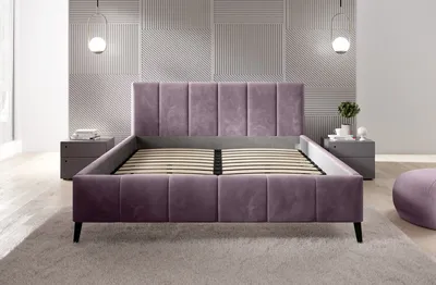 PROMOCJA - Łóżko tapicerowane RIVA 160x200 z pojemnikiem