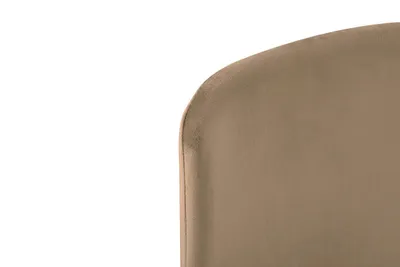 Krzesło welurowe DIEGO - khaki