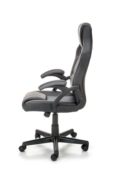 Fotel gabinetowy BERKEL - czarno-popielaty