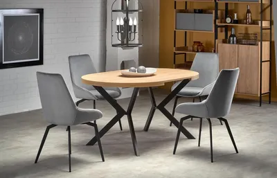 Stół rozkładany PERONI 100/250x100 - dąb złoty
