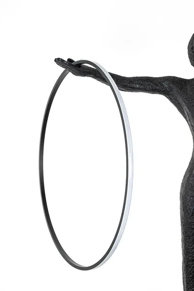 Lampa podłogowa HUMAN CIRCULO - czarny