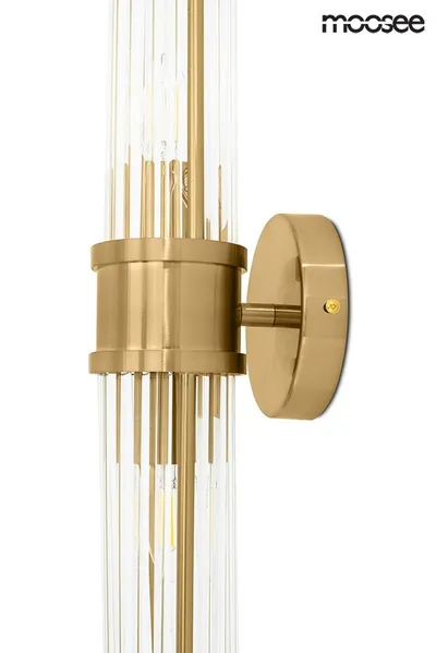 Lampa ścienna PILAR TWIN - złoty