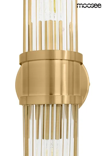 Lampa ścienna PILAR TWIN - złoty