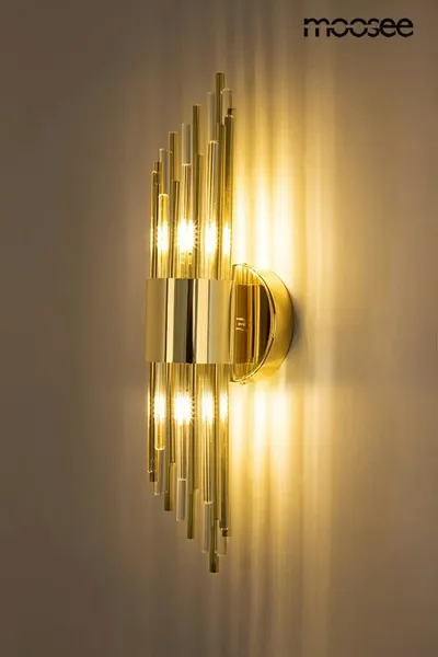 Lampa ścienna AMADEO - złoty