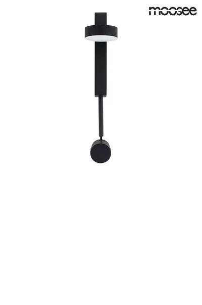 Lampa ścienna CLARID BLACK - czarny