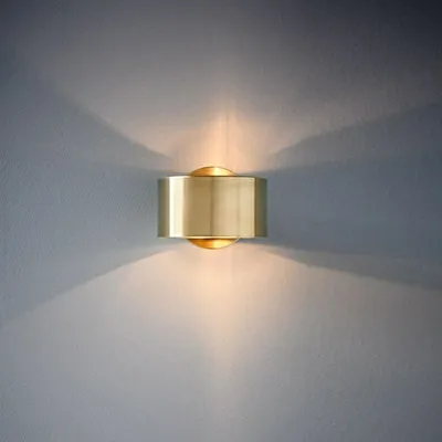 Lampa ścienna ARRO - złoty