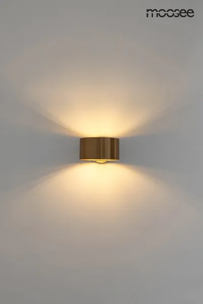 Lampa ścienna ARRO - złoty