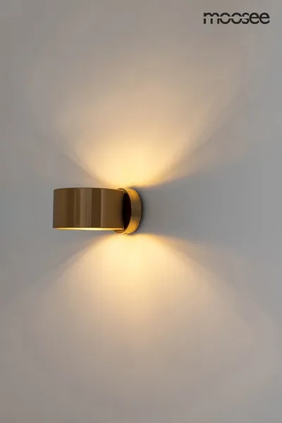Lampa ścienna ARRO - złoty