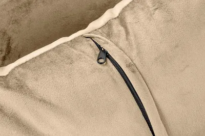Fotel CHLOE VELVET - khaki/złoty