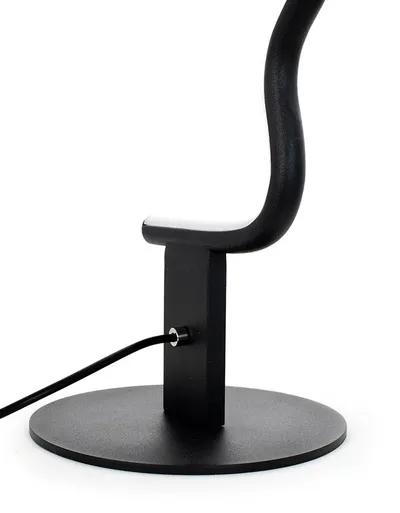 Lampa stołowa FACE TABLE - czarny