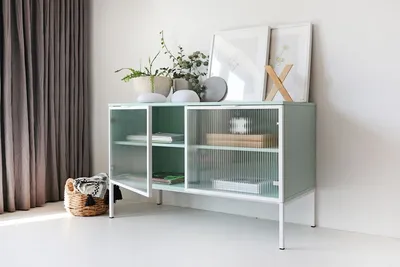 MINT/WHITE Bufet WAVY 160/180