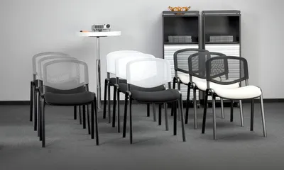 Krzesło na płozie ISO Ergo Mesh CF