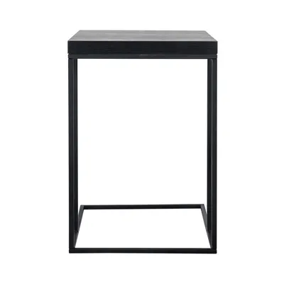 Stolik boczny OAKURA 55x45 - czarny