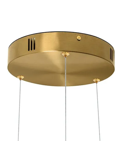 Lampa wisząca RING 3x40 - złoty
