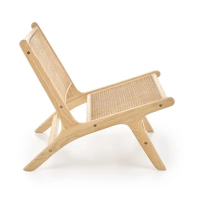 Fotel rattanowy FODEN 2 - naturalny