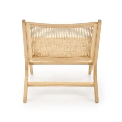 Fotel rattanowy FODEN 2 - naturalny