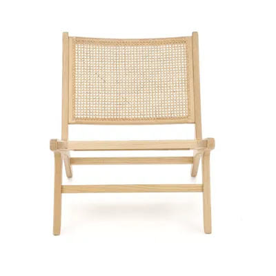 Fotel rattanowy FODEN 2 - naturalny