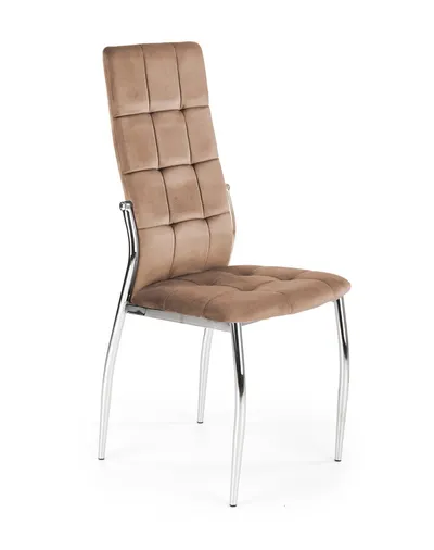 Krzesło K416 velvet - beżowy