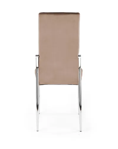 Krzesło K416 velvet - beżowy