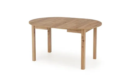 Stół okrągły rozkładany RINGO 102/142x102 - dąb craft