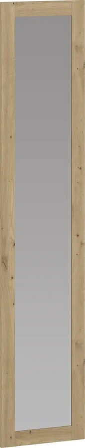 Front szafy modułowej FLEX F3 - dąb artisan/lustro