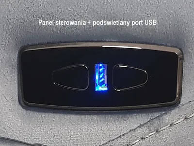 Fotel z funkcją masażu NEPTUN M Velvet - cynamon Bluvel 4215