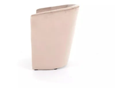 Fotel TM-1 Velvet - ciemny beżowy Bluvel 40