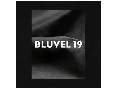 Krzesło tapicerowane welurowe TOM Velvet - czarny Bluvel 19