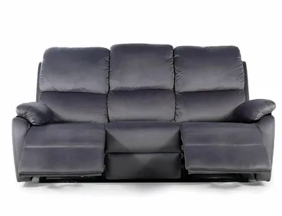 Sofa z funkcją relaks SPENCER 3 Velvet - szary bluvel 14