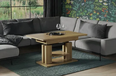 Ławostół ISO 170 110/170x65 - dąb natura