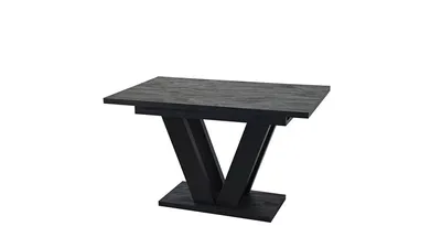 Stół rozkładany LARA 130/210x80 - ciemny beton