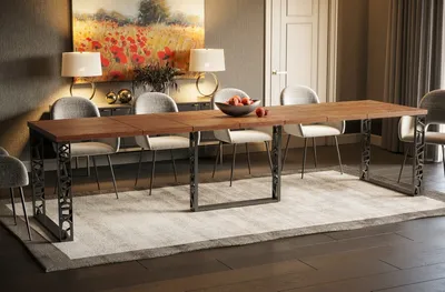 Stół rozkładany EWEREST BIS 130/310x90 - dąb stirling