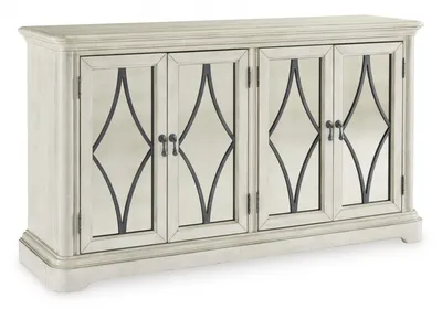 Komoda 4-drzwiowa ARLENDYNE D980-60 - antyczny biały