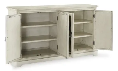 Komoda 4-drzwiowa ARLENDYNE D980-60 - antyczny biały